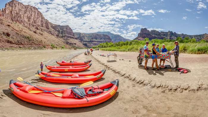 Desolation Canyon Utah Rafting 360 Lunch Desolation Canyon