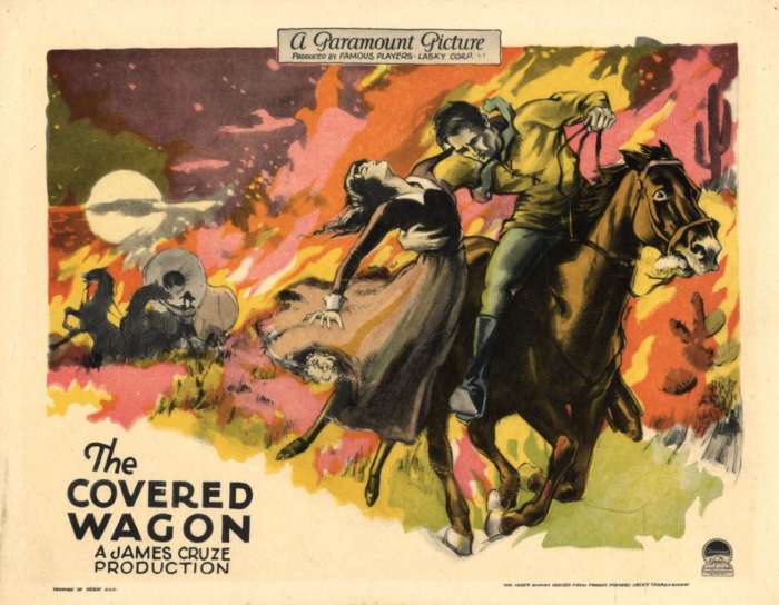 the Covered Wagon Movie Poster Copy